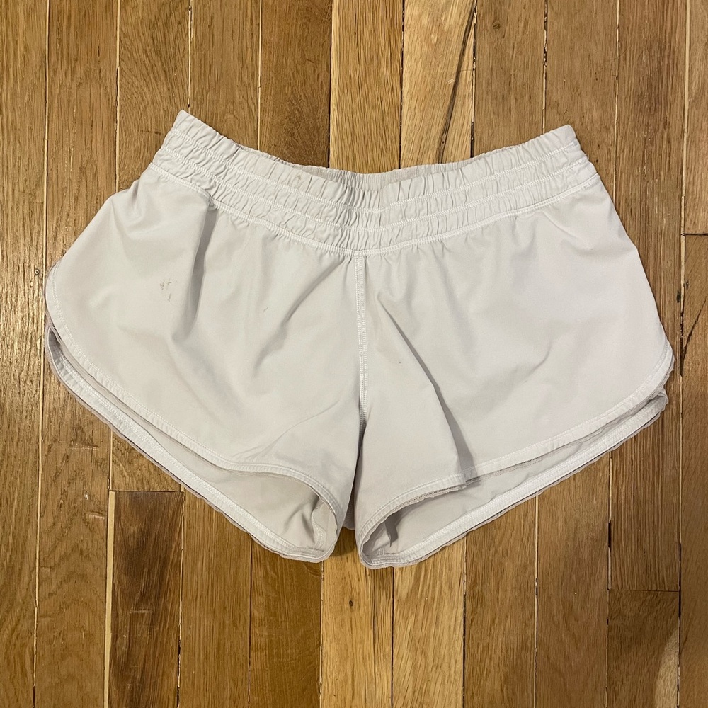 Lululemon white shorts